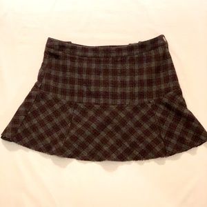 **SOLD** Vintage American Eagle Plaid Mini Skirt